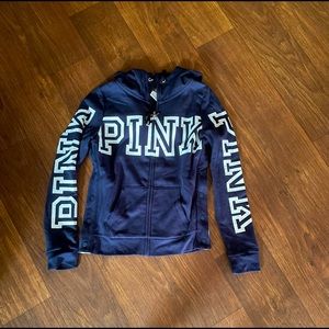 EUC Pink zipper hoodie